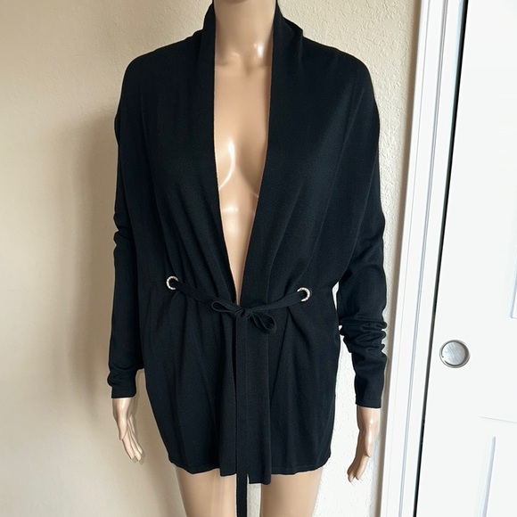 INC International Concepts Jackets & Blazers - INC International Concepts Black Cardigan